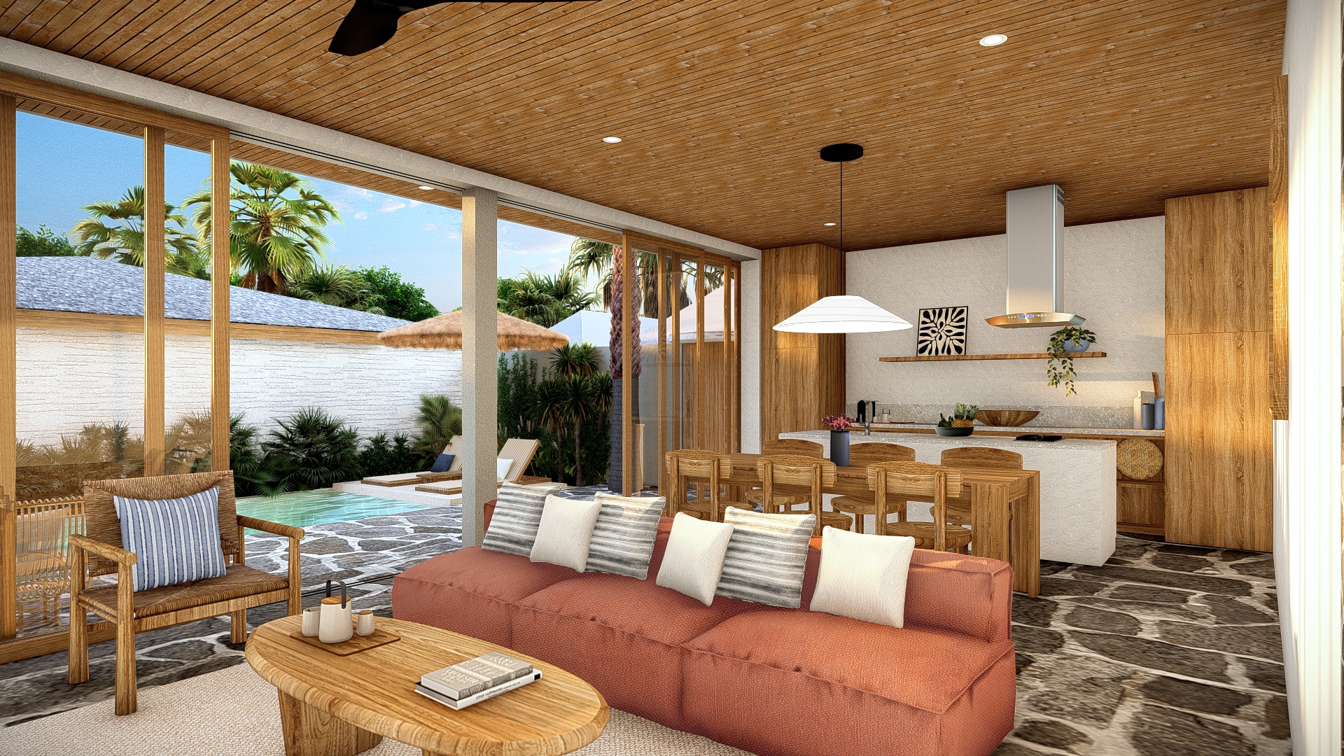 Design Assembly - Bingin Lane - Bali Architect - Interior Design - Bali Villa - Living Room
