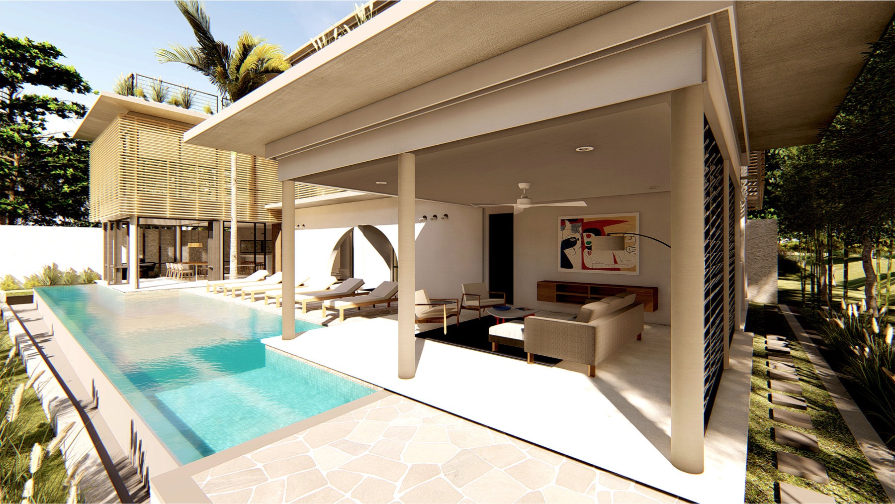 Design Assembly - Bisma Villa - Bali Architect - Interior Design - Bali Villa - Swimming Pool