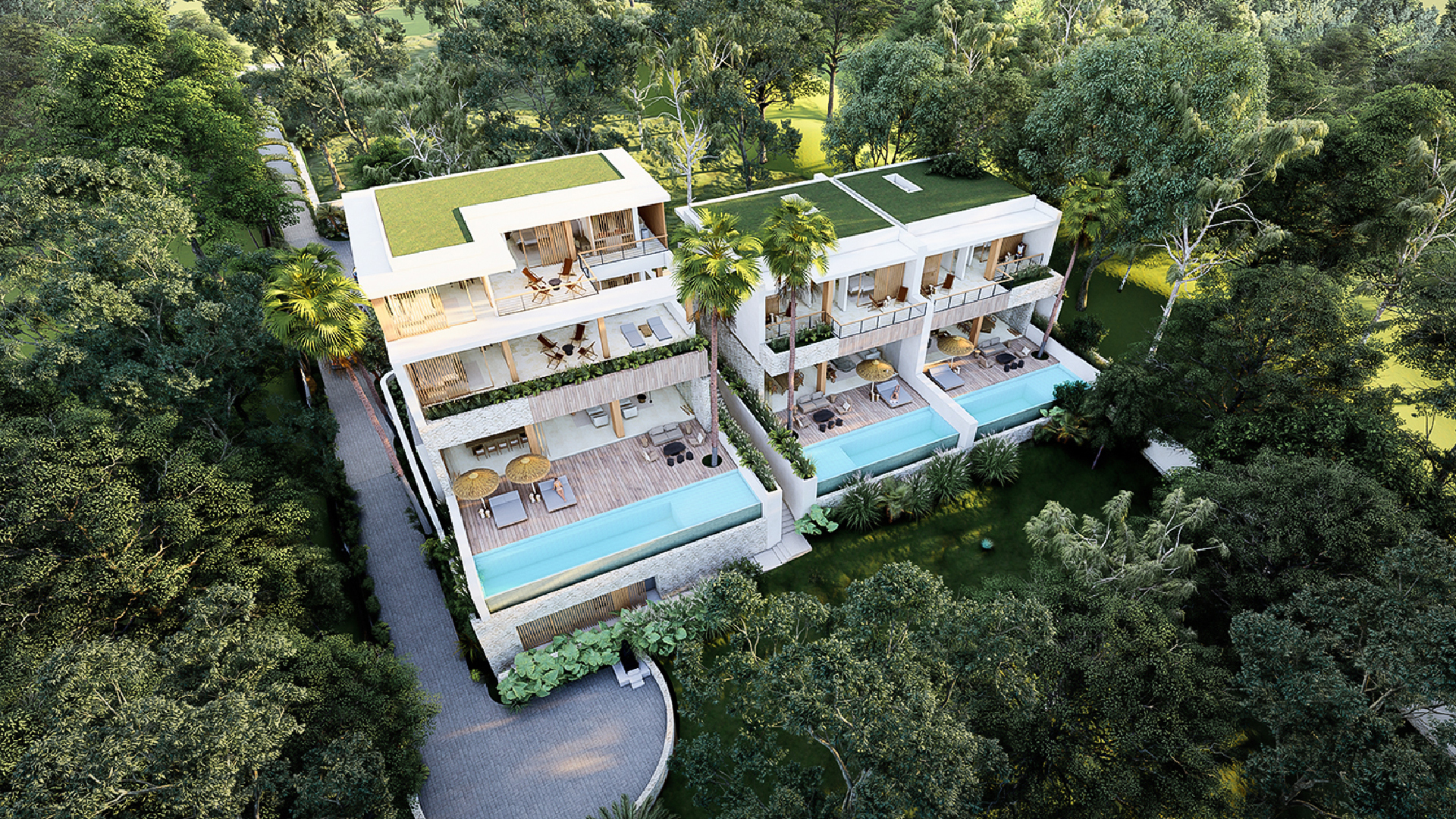 Design Assembly - Dreamland Villas - Bali Architect - Interior Design - Bali Villa - Building Facade