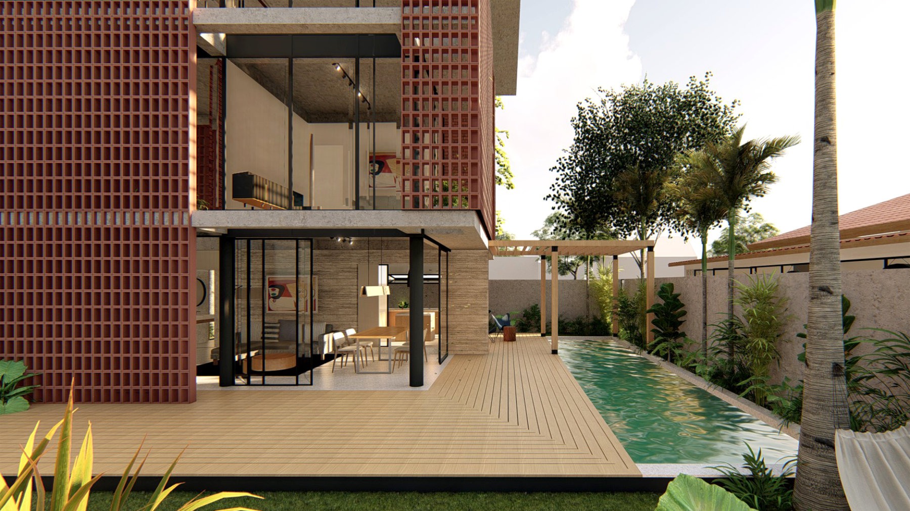 Design Assembly - Kedungu Home - Bali Architect - Interior Design - Bali Villa - Swimming Pool