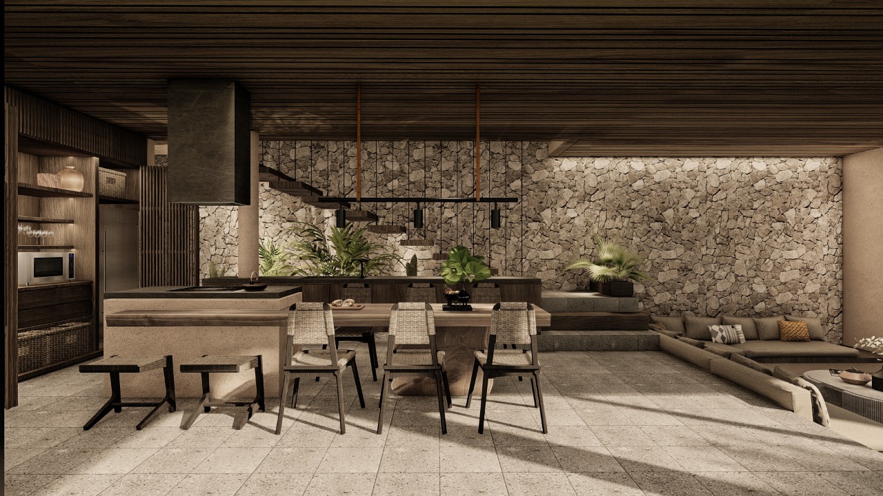 Design Assembly - Lombok Villas - Bali Architect - Interior Design - Lombok Villa - Dining Room