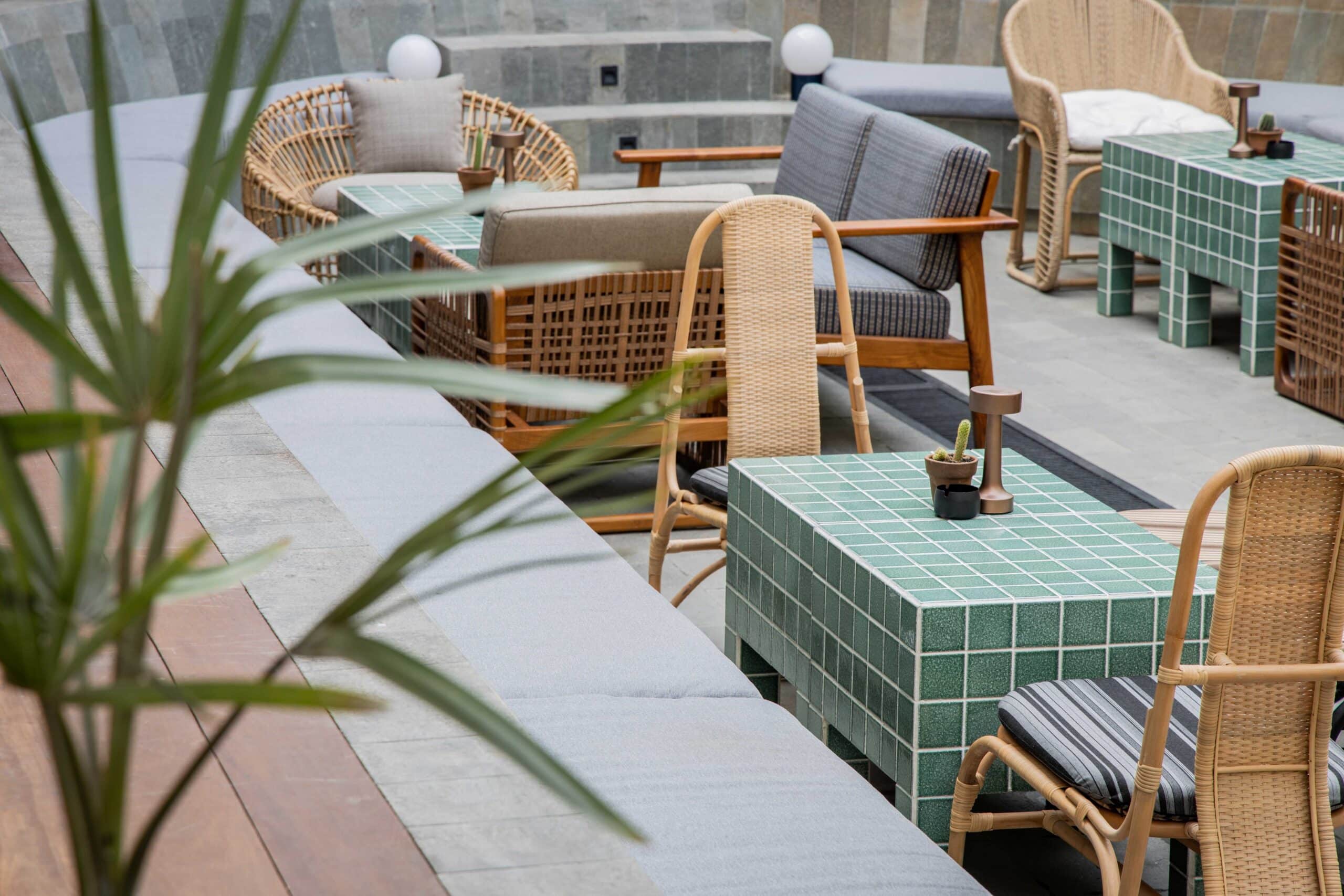 Restaurant Design - Luma Bali - Interior Design - Architecture - Architect Bali - Sunken Lounge Furniture