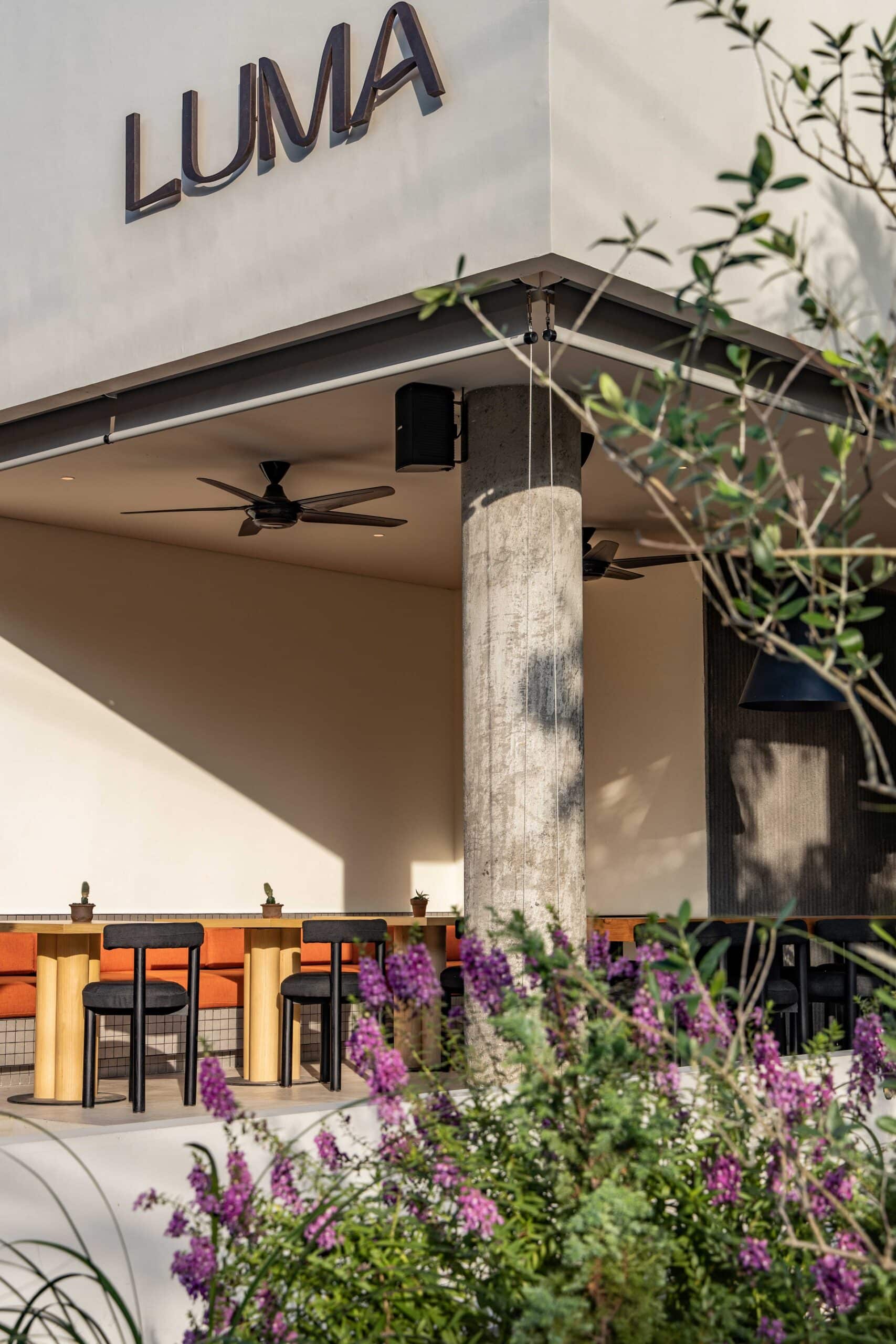 Restaurant Design - Luma Bali - Interior Design - Architecture - Architect Bali - Front Dining