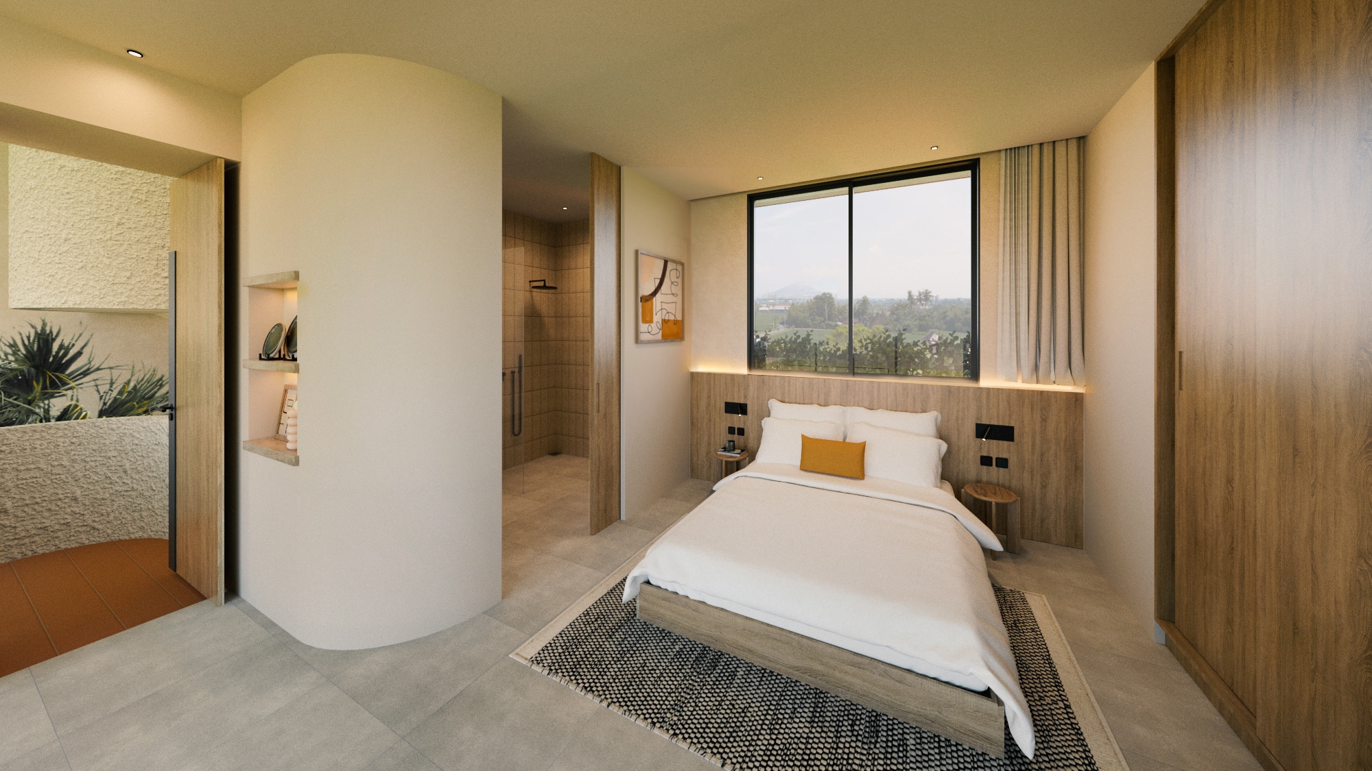 Design Assembly - Pantai Lima Heights - Bali Architect - Interior Design - Bali Villa - Mezzanine Bedroom