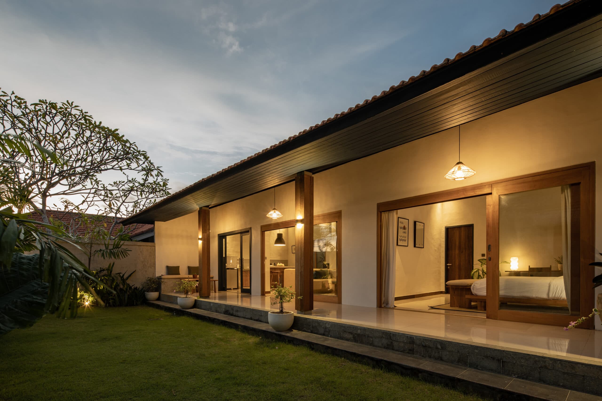 Design Assembly - Palm Studio - Bali Architect - Interior Design - Bali Villa - Garden - Wooden Facade - Building Facade